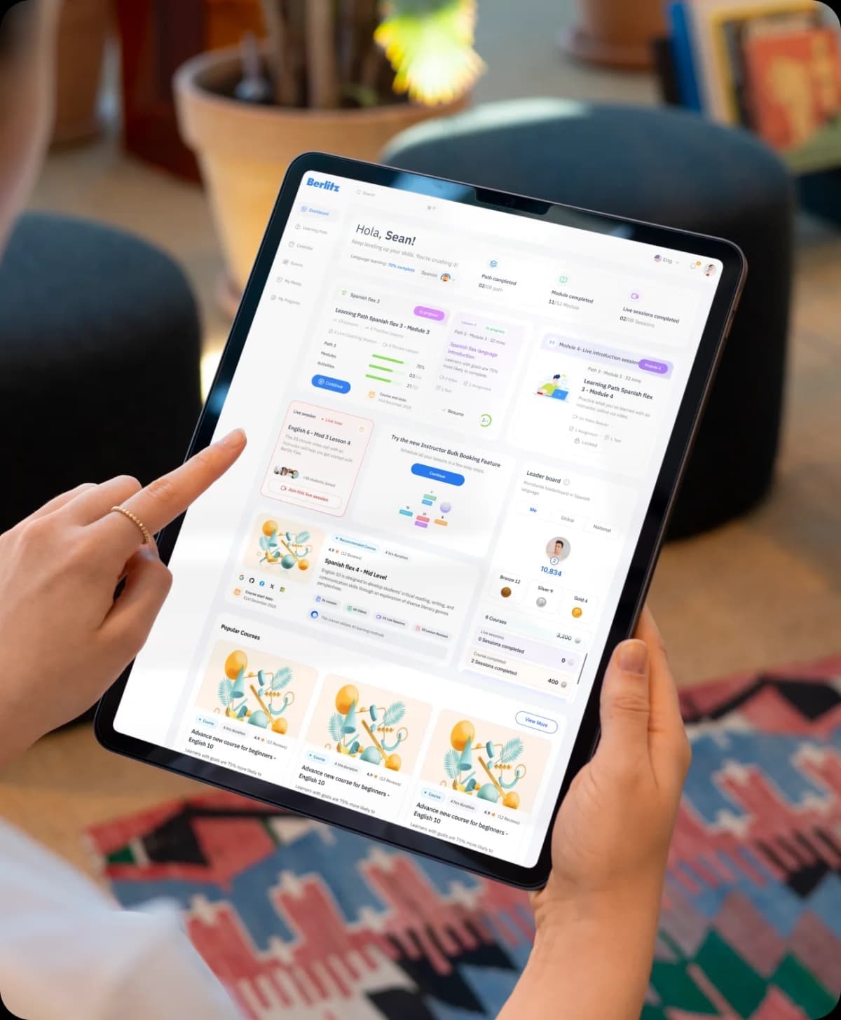 SaaS Web & App Design by ScaleXGrow