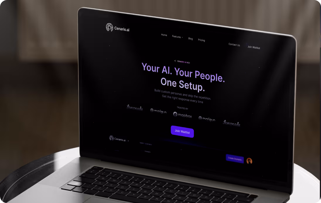 Cenario.ai — AI-driven insights, made accessible